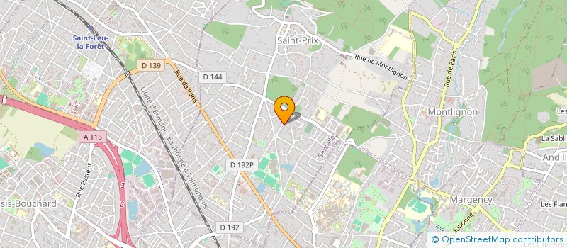 localisation de l'entreprise LEAXEL CONSEIL à SAINT-PRIX