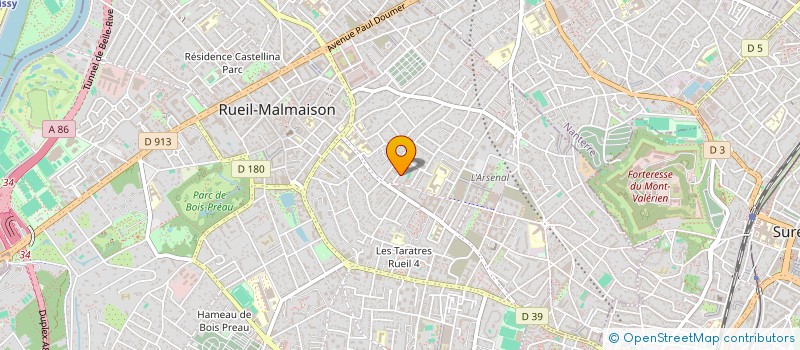 localisation de l'entreprise LEAXEN CAPITAL à RUEIL-MALMAISON