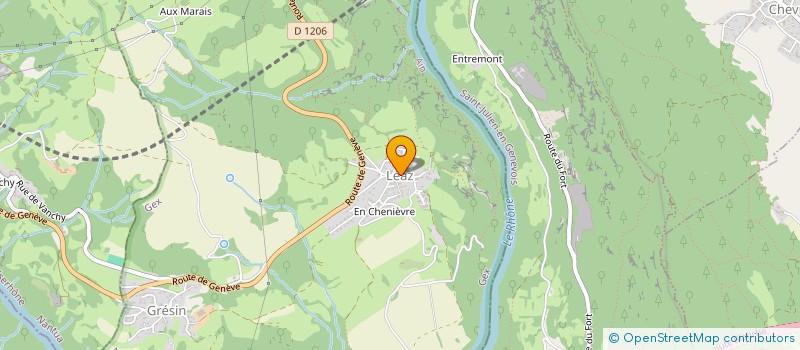 localisation de l'entreprise LEAZ EN FETE  LEAZ