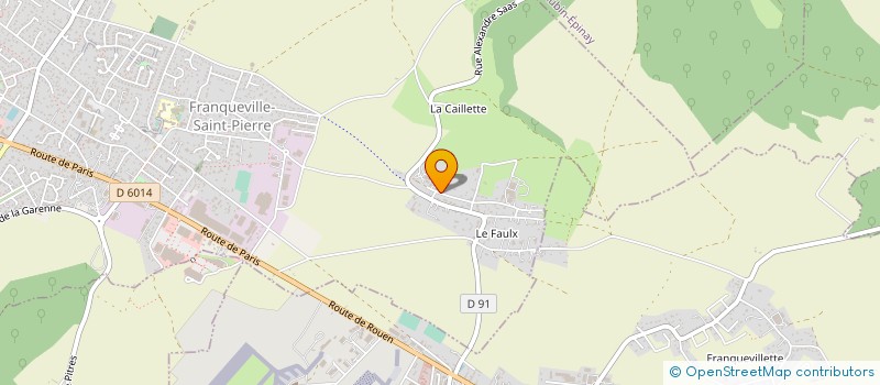 localisation de l'entreprise LEBAILLY JOURDAIN à FRANQUEVILLE-SAINT-PIERRE