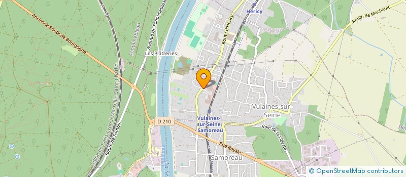 localisation de l'entreprise LEBAL à VULAINES-SUR-SEINE