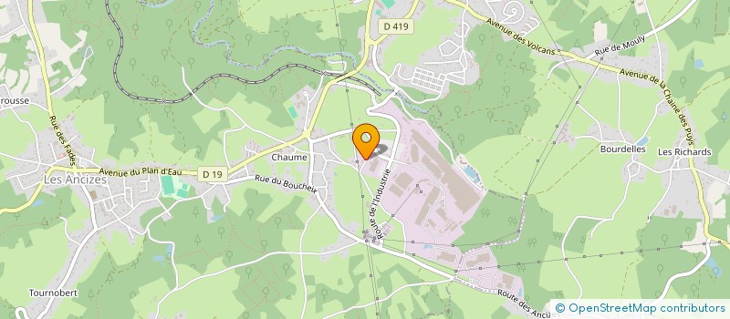 localisation de l'entreprise LEBALYA HOLDING  LES ANCIZES COMPS