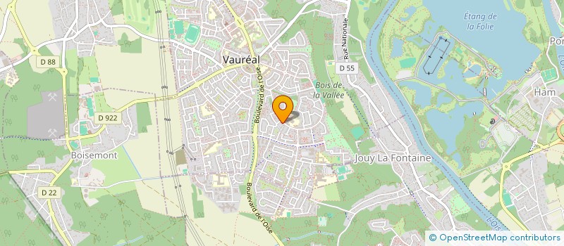 localisation de l'entreprise LEBANG CULTURAL AND DEVELOPMENT ORGANISATION  VAUREAL