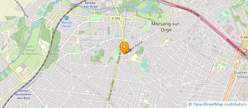 localisation de l'entreprise LEBAPRIX  MORSANG-SUR-ORGE