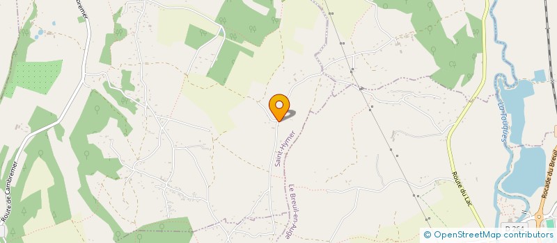 localisation de l'entreprise LEBARBEY COUVERTURE  PIERREFITTE-EN-AUGE