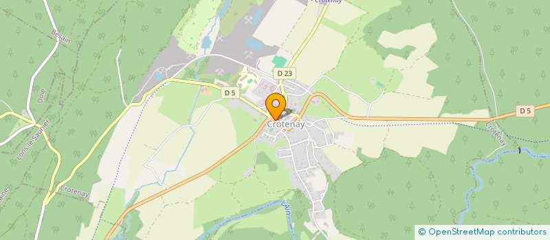 localisation de l'entreprise LEBAS à MONTROND