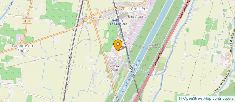 localisation de l'entreprise LEBASTARD  MONDRAGON