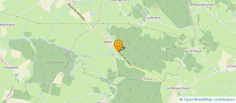 localisation de l'entreprise LEBAT  CIRY-LE-NOBLE