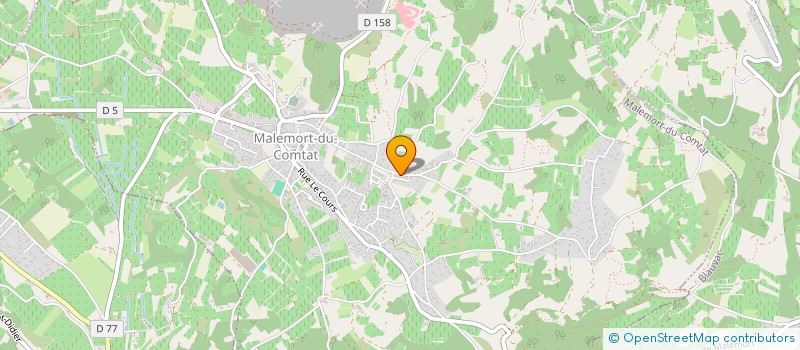 localisation de l'entreprise LEBAUBRE  MAZAN