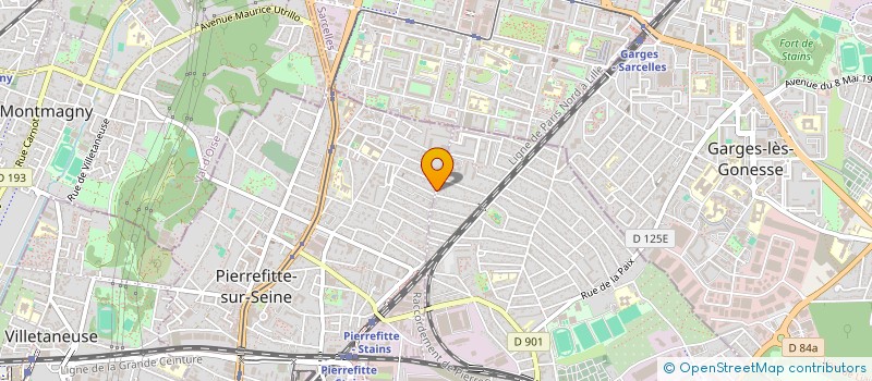 localisation de l'entreprise LEBAZE BELKACEM ET IDBENCHEIKH BRAHIM à PIERREFITTE-SUR-SEINE
