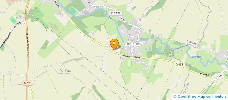 localisation de l'entreprise LEBCCT IMMO  DOULLENS