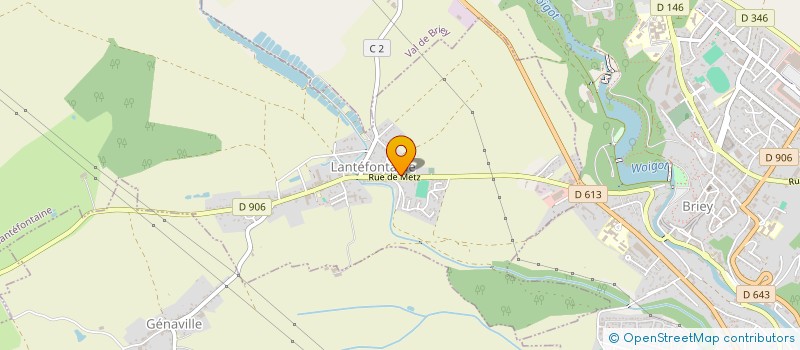 localisation de l'entreprise LEBCOP  VAL DE BRIEY