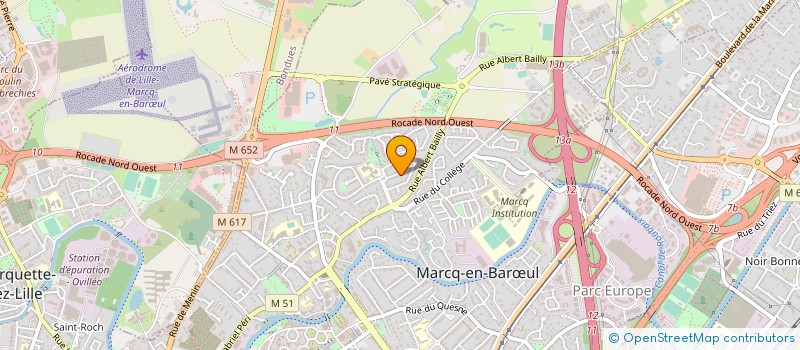localisation de l'entreprise LEBDIAG à MARCQ-EN-BARŒUL
