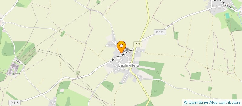 localisation de l'entreprise LEBEAU AUTOMATISMES  MONTCHEVREUIL