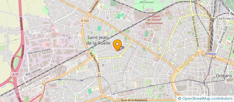 localisation de l'entreprise LEBEAUME FINANCES à INGRE