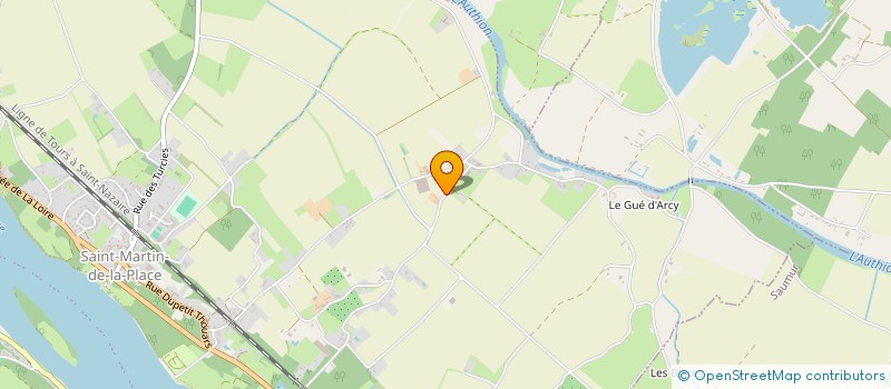 localisation de l'entreprise LEBEAUPIN  BLOU