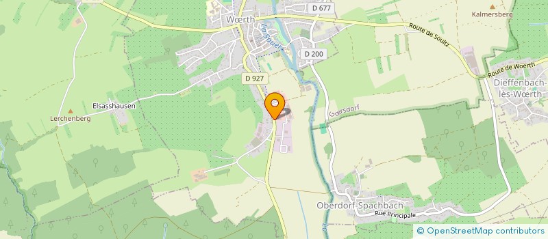 localisation de l'entreprise LEBEDI  MORSBRONN-LES-BAINS