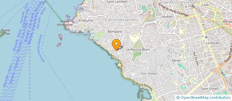 localisation de l'entreprise LEBEECH IMMO à MARSEILLE