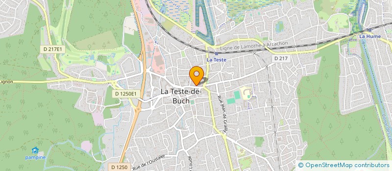 localisation de l'entreprise LEBEL IMBER à LA TESTE-DE-BUCH