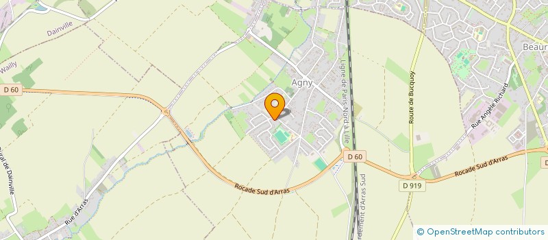 localisation de l'entreprise LEBEL IMMOBILIER  AGNY