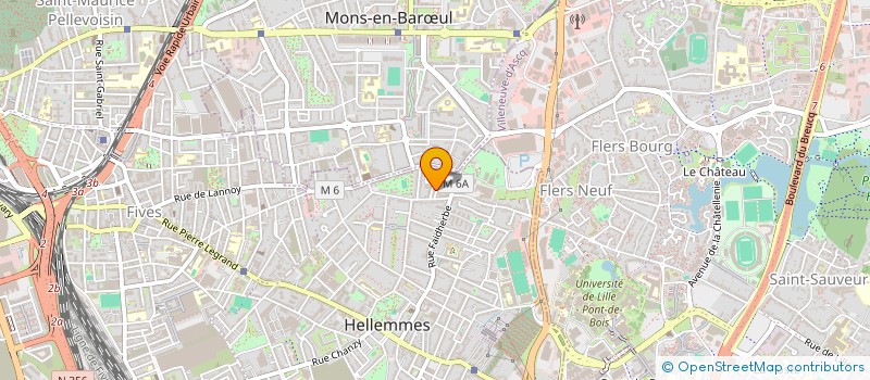localisation de l'entreprise LEBELAN à LILLE