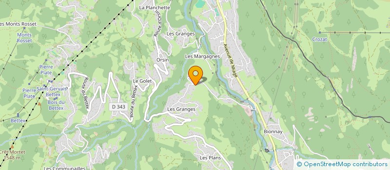 localisation de l'entreprise LEBEY SABALCZYK INDIVISION  SAINT-GERVAIS-LES-BAINS