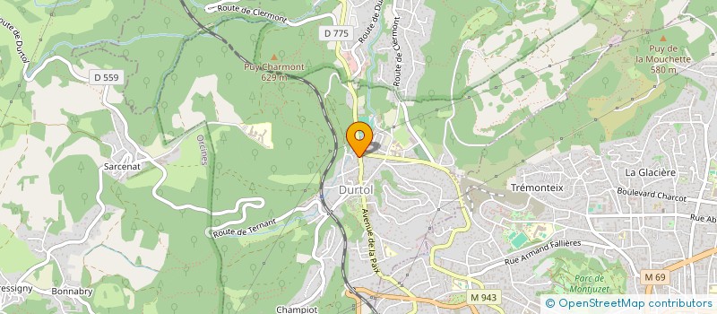 localisation de l'entreprise LEBHA  DURTOL