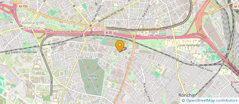 localisation de l'entreprise LEBIEN à LILLE