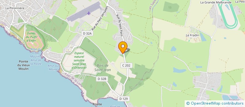 localisation de l'entreprise LEBIHAN FRV à LES SABLES-D'OLONNE