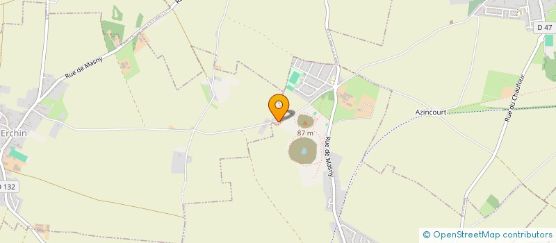 localisation de l'entreprise LEBLANC à ERCHIN