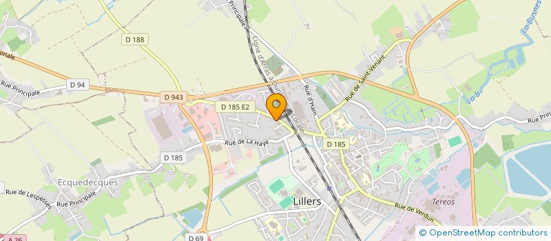 localisation de l'entreprise LEBLANC MICHEL TRANSPORTS à SAINT-MARTIN-LEZ-TATINGHEM