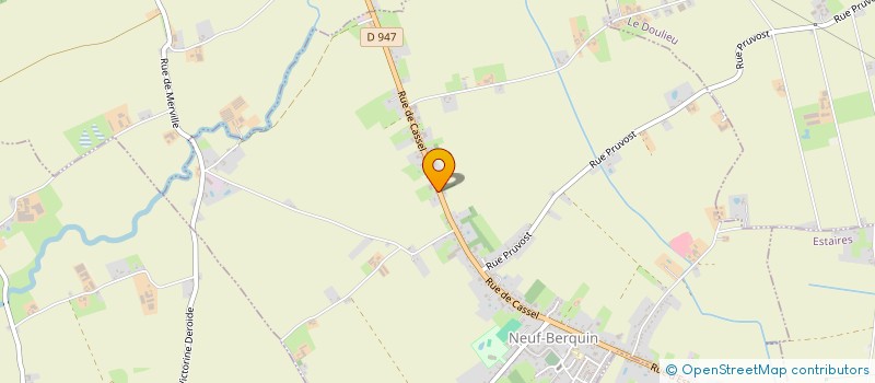 localisation de l'entreprise LEBLEU ASPI  NEUF-BERQUIN