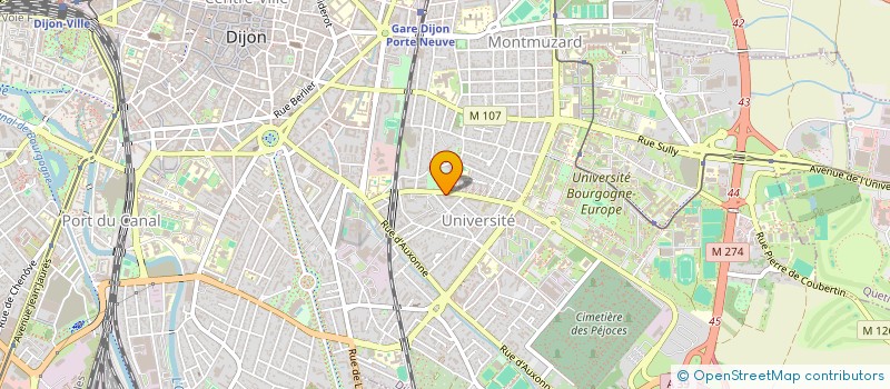 localisation de l'entreprise LEBLOC  DIJON