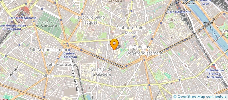 localisation de l'entreprise LEBLON à PARIS