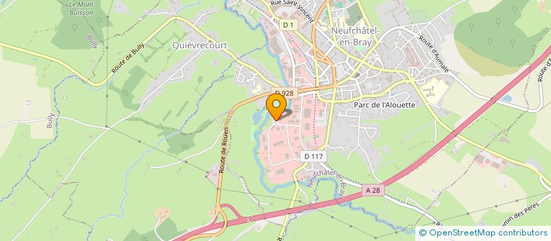 localisation de l'entreprise LEBLON DELIENNE SAS à NEUFCHATEL-EN-BRAY