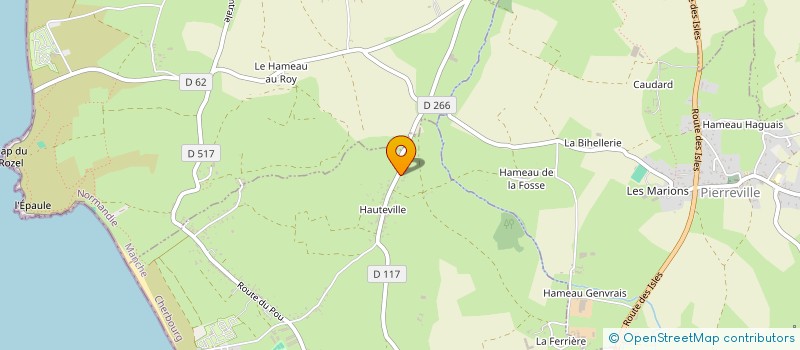 localisation de l'entreprise LEBLOND  SURTAINVILLE