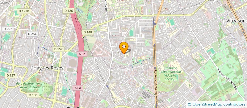 localisation de l'entreprise LEBO DISTRIBUTION  VILLEJUIF