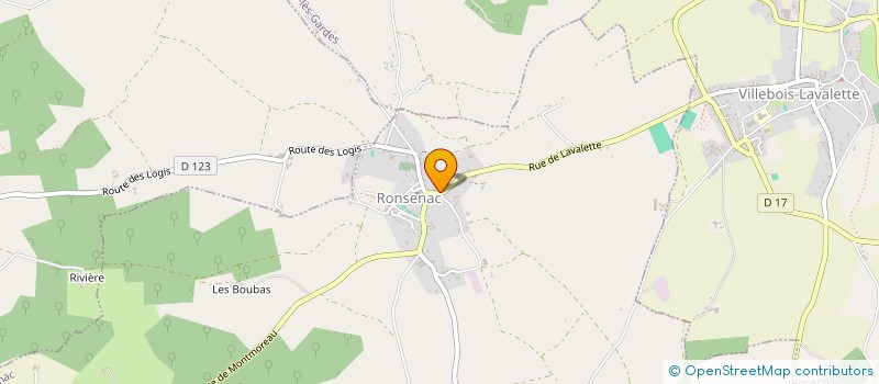 localisation de l'entreprise LEBOEUF MENUISERIE BATIMENT à GURAT