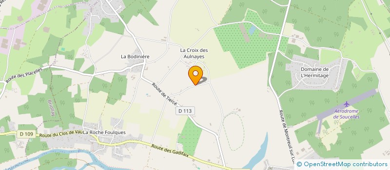 localisation de l'entreprise LEBOIS MENUISIER  RIVES-DU-LOIR-EN-ANJOU