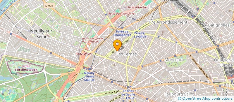 localisation de l'entreprise LEBON 17  VIROFLAY