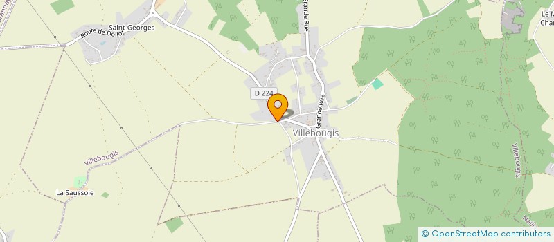 localisation de l'entreprise LEBON  VILLEBOUGIS