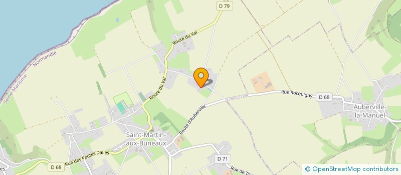 localisation de l'entreprise LEBON  SAINT-MARTIN-AUX-BUNEAUX