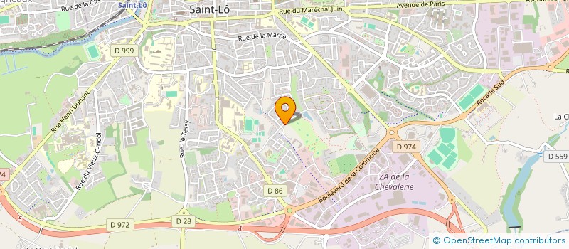 localisation de l'entreprise LEBON  SAINT-GEORGES-MONTCOCQ