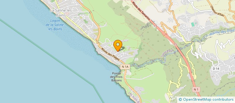 localisation de l'entreprise LEBON CAP OCEAN  SAINT-PAUL