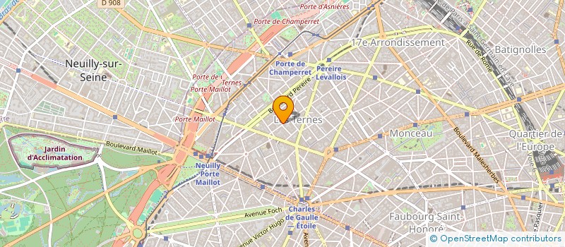 localisation de l'entreprise LEBON ET CIE  PARIS