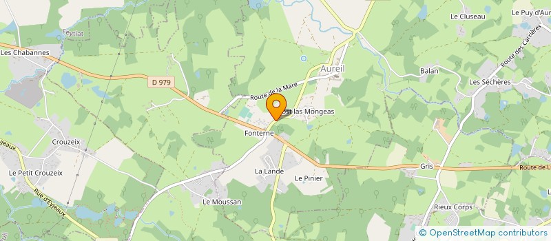 localisation de l'entreprise LEBON PEINTRE à AUREIL