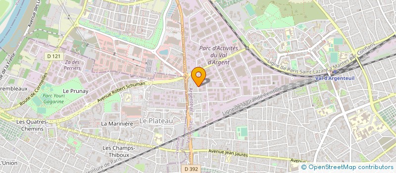 localisation de l'entreprise LEBONCOIN-SOLAIRE.COM à ARGENTEUIL