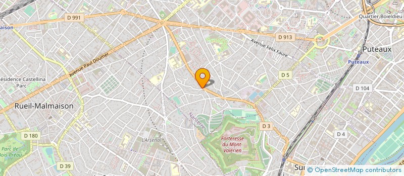 localisation de l'entreprise LEBONPAIN  NANTERRE