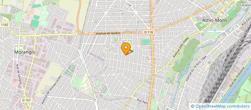 localisation de l'entreprise LEBONRENOV  ATHIS-MONS