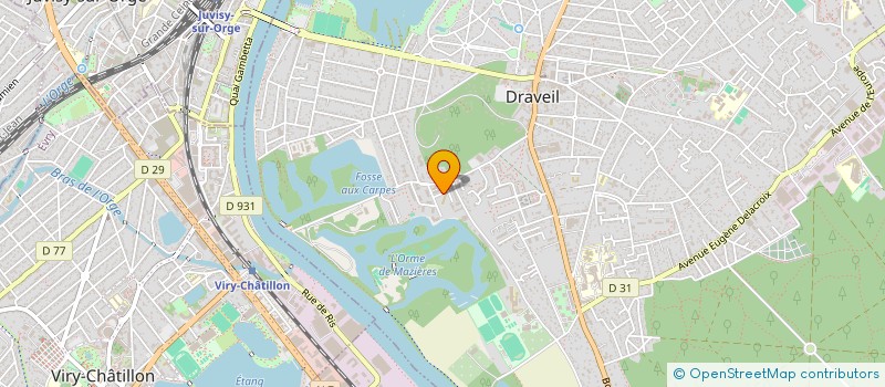 localisation de l'entreprise LEBOOSTEUR à DRAVEIL